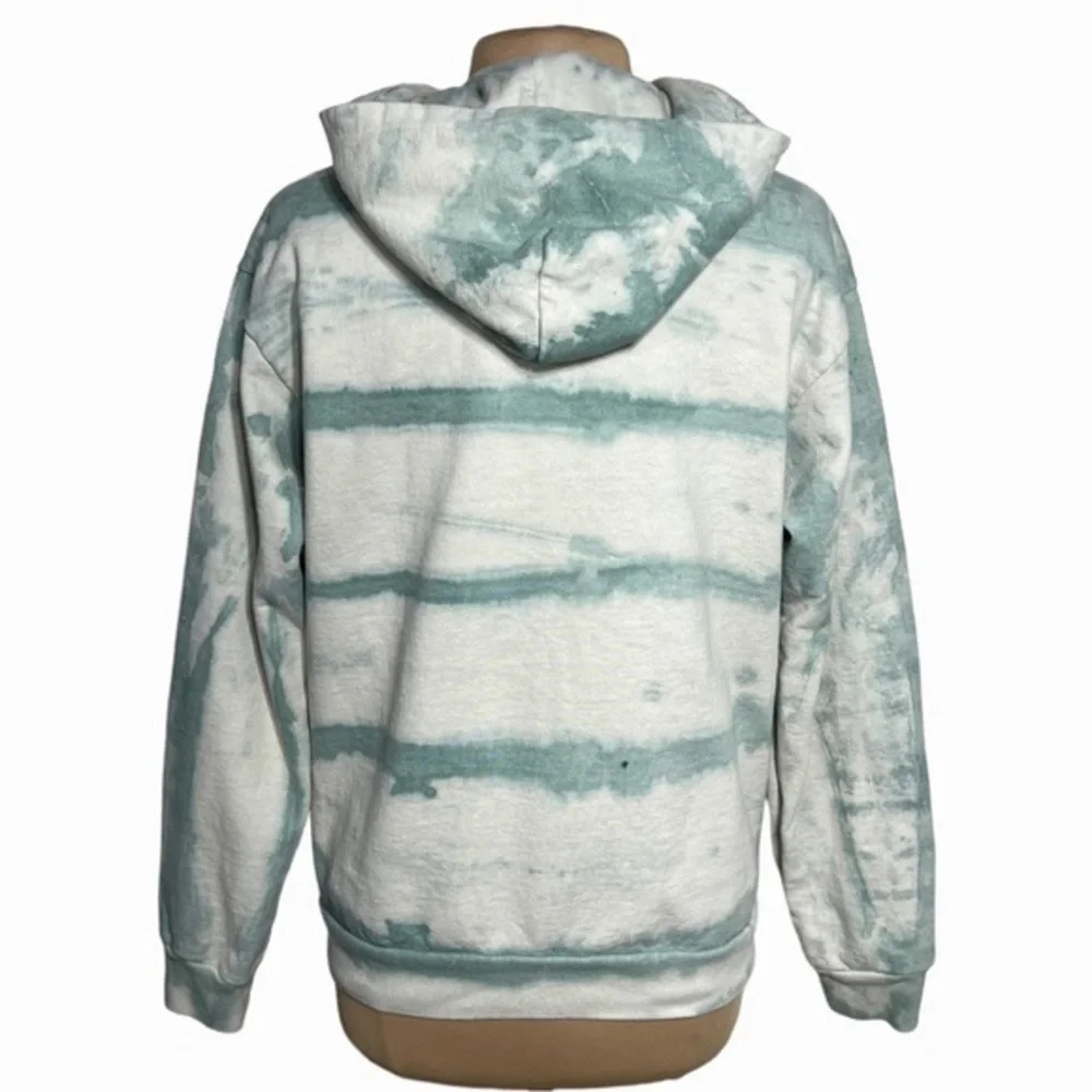 TALENTLESS Tiger Wash Cotton Tie Dye Pullover Hoodie Size Medium - Picture 6 of 14